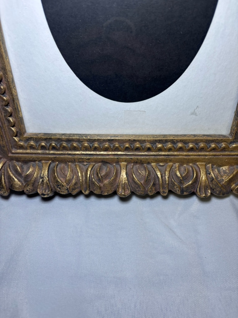Antique Ornate Gold Gilt Baroque Style Picture Frame (11x13) Scroll Leaf Pattern - Picture 6 of 15